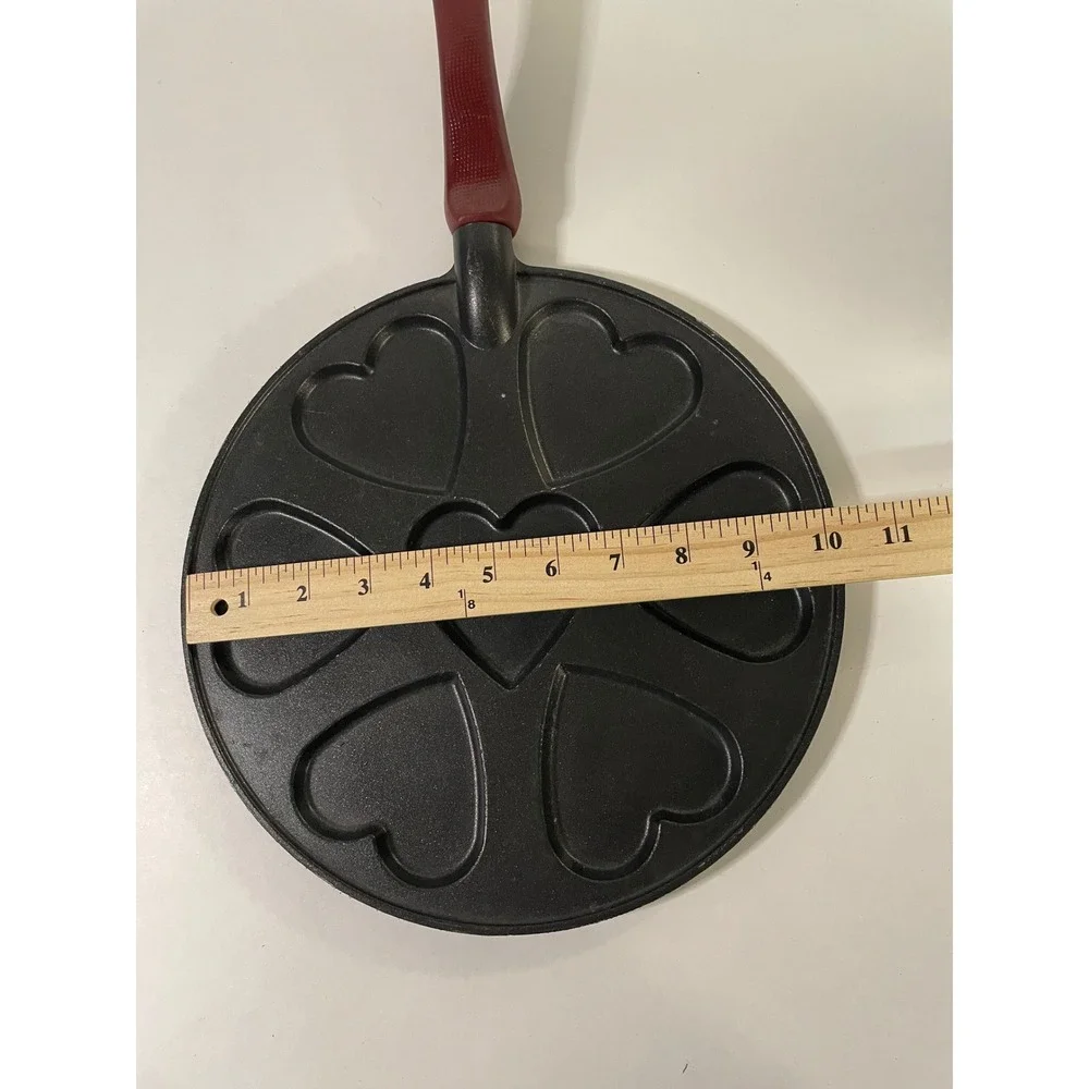Nordic Ware Heart Shaped Pancake Mold Pan 7 -‎ 3